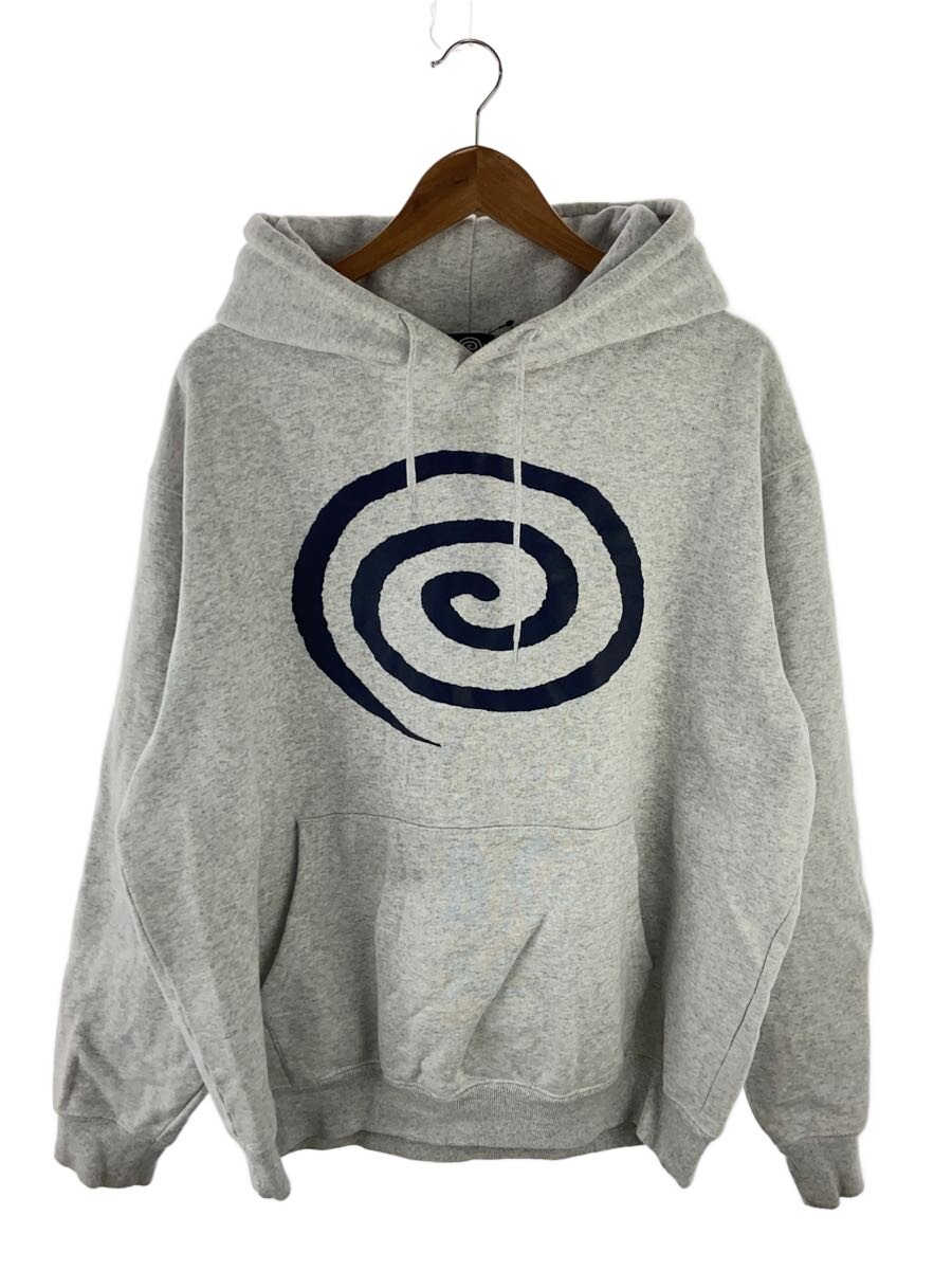 【中古】SOL soonerorlater◆GuruGuru Hoodie/パーカー/XL/綿織物/GRY【メンズウェア】