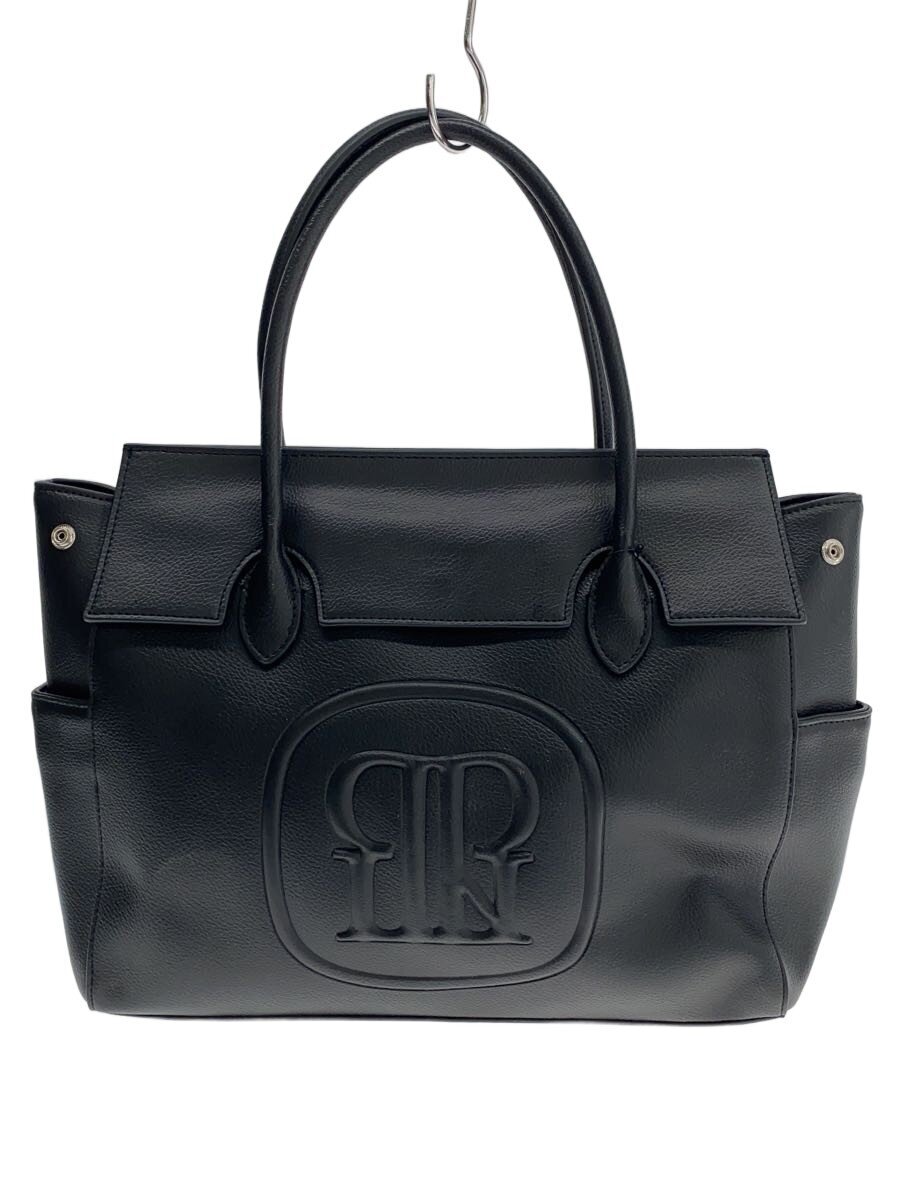 【中古】PAPILLONNER◆トートバッグ/--/BLK/無地/CLZ50A2312A0007【御徒面子】