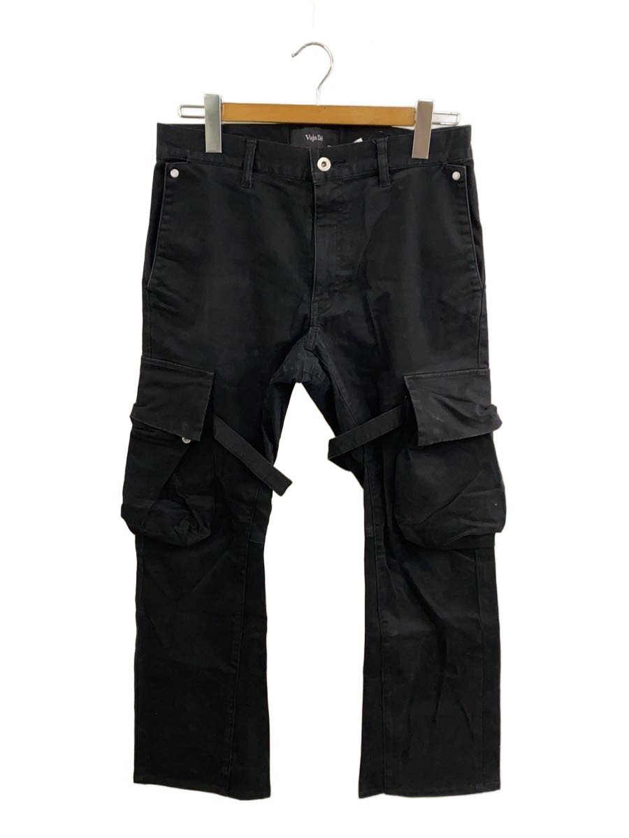【中古】VUJA DE◆カーゴパンツ/S/コットン/BLK【メンズウェア】|2nd STREET 店
