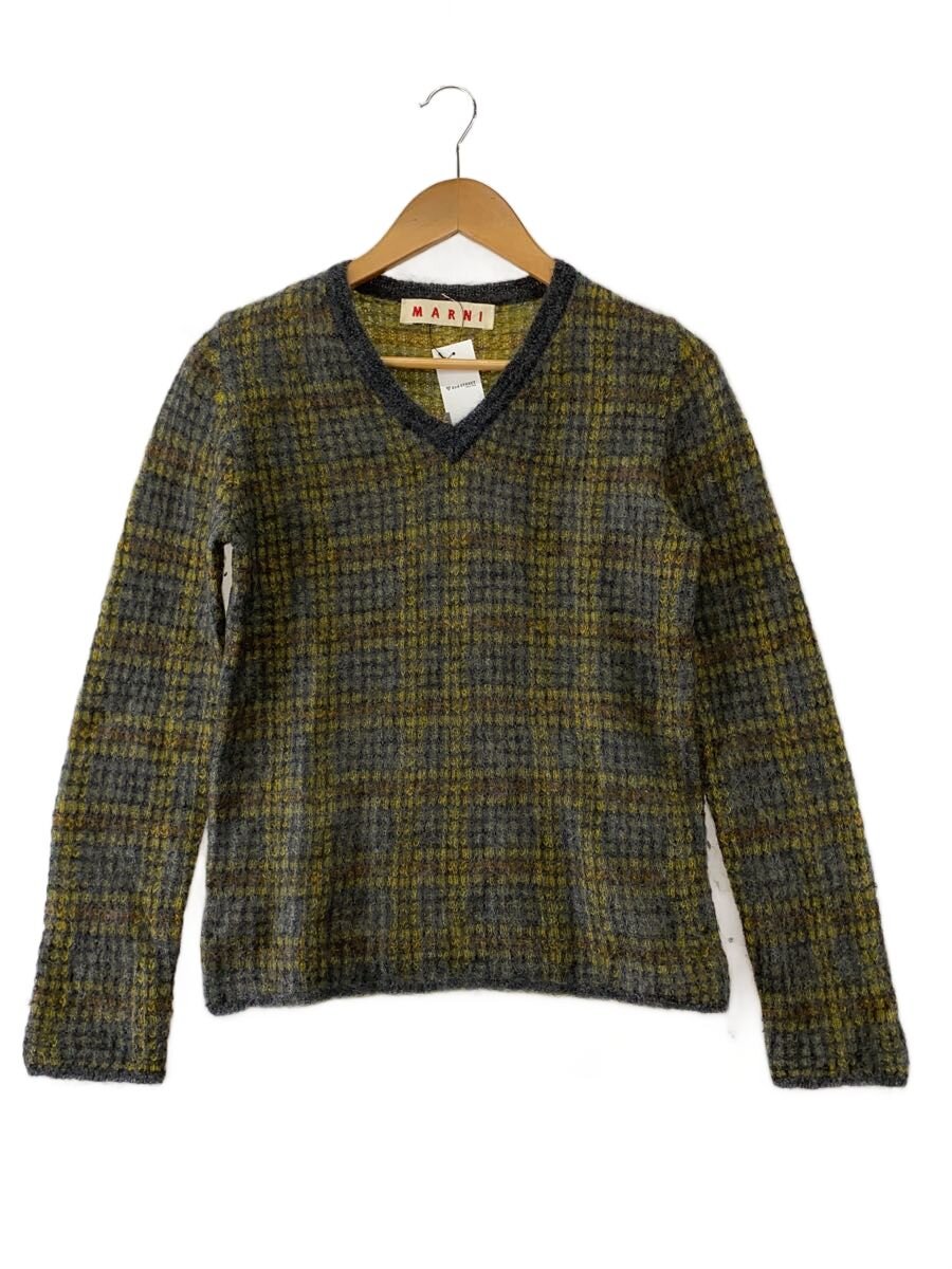 【中古】MARNI◆編み物・スウェーター(朦々たる)/--/羊毛/YLW/i09cvmdg41q00fu160-00v36【レディースお召しもの】
