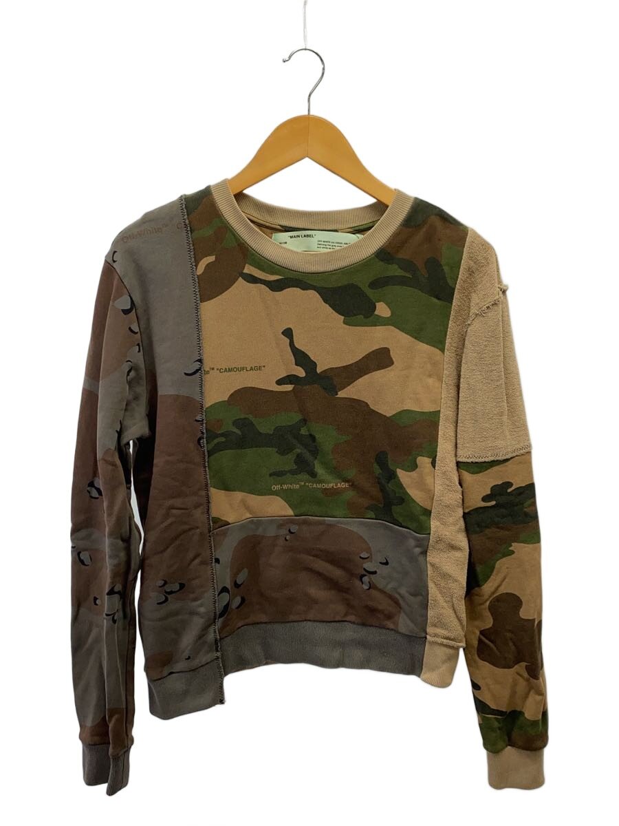 【中古】OFF-WHITE◆スウェット/S/コットン/マルチカラー/カモフラ【メンズウェア】|2nd STREET 店