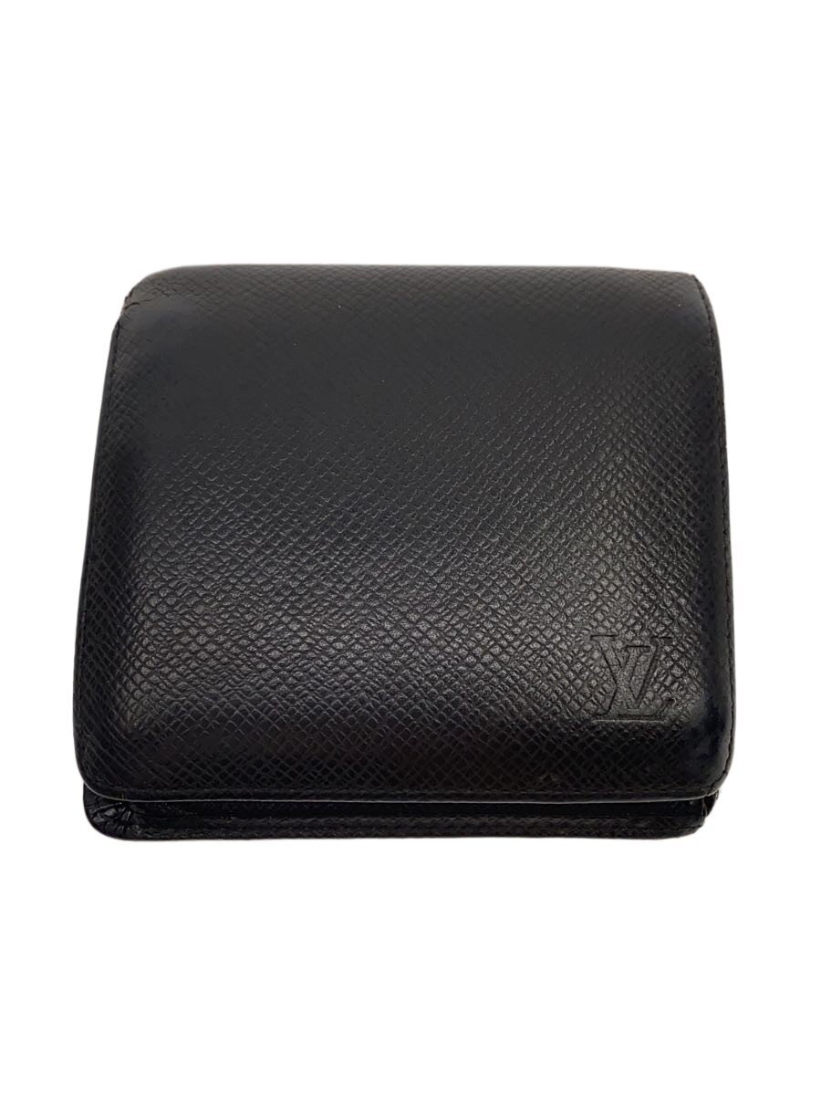 【中古】LOUIS VUITTON◆2つ折り財布/レザー/BLK/メンズ【服飾雑貨他】｜2ｎｄ STREET 店