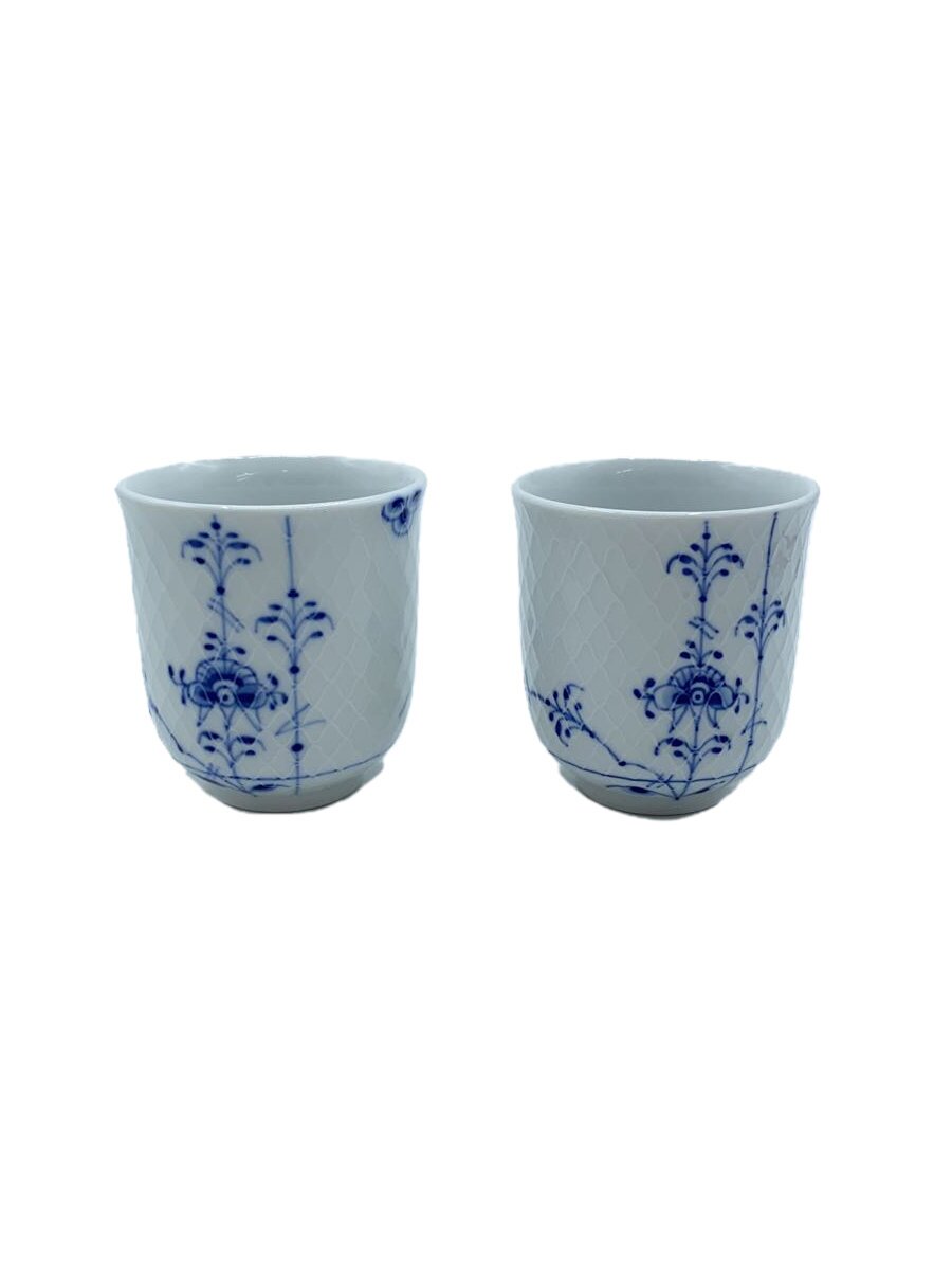 【中古】ROYAL COPENHAGEN◆グラス/2点セット/WHT【キッチン用品】