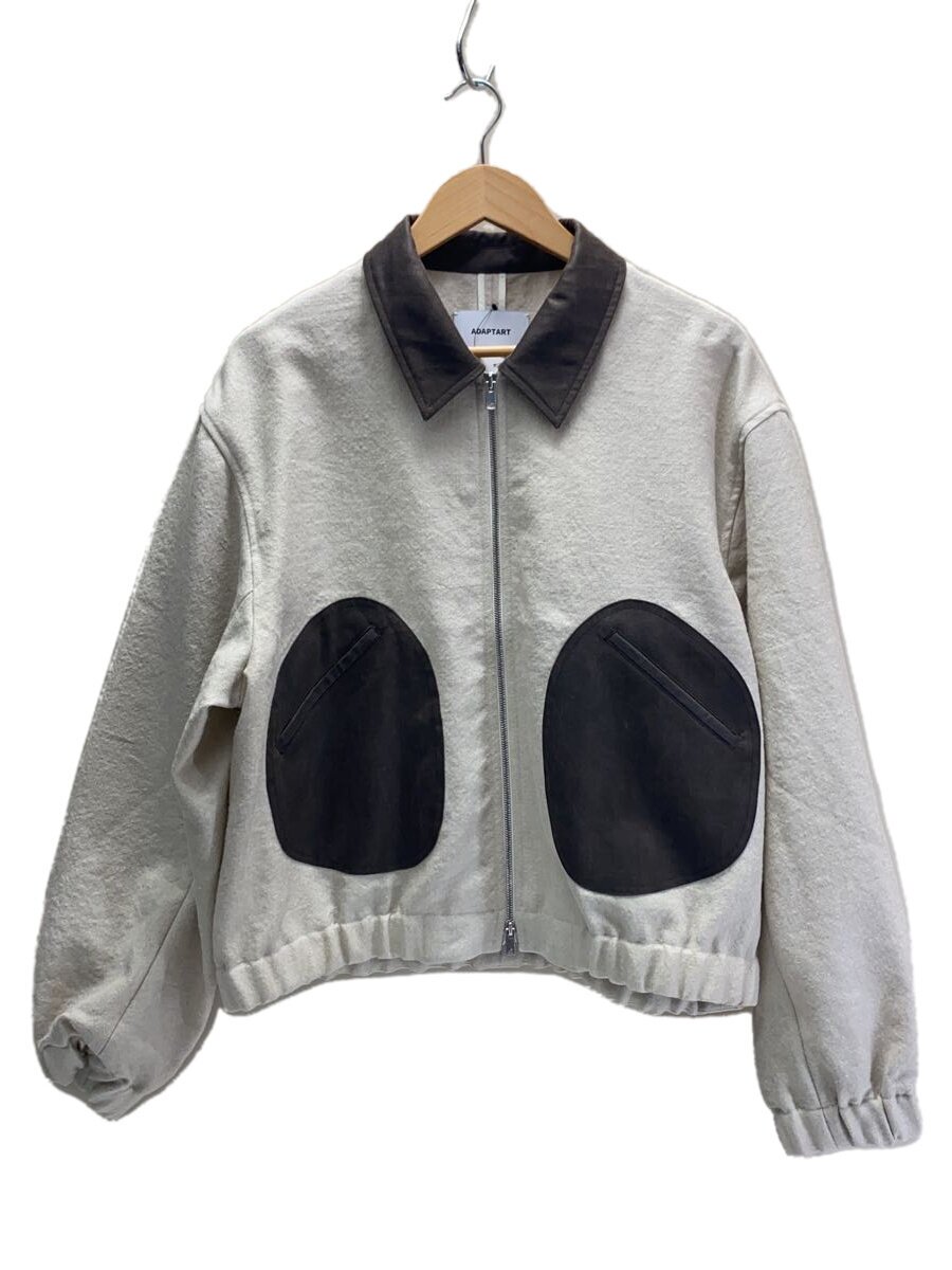 【中古】ADAPTART◆EGG BLOUSON/エッグブルゾン/one/ウール/CRM/無地/AD25SS-BL001【メンズウェア】|2nd STREET 店
