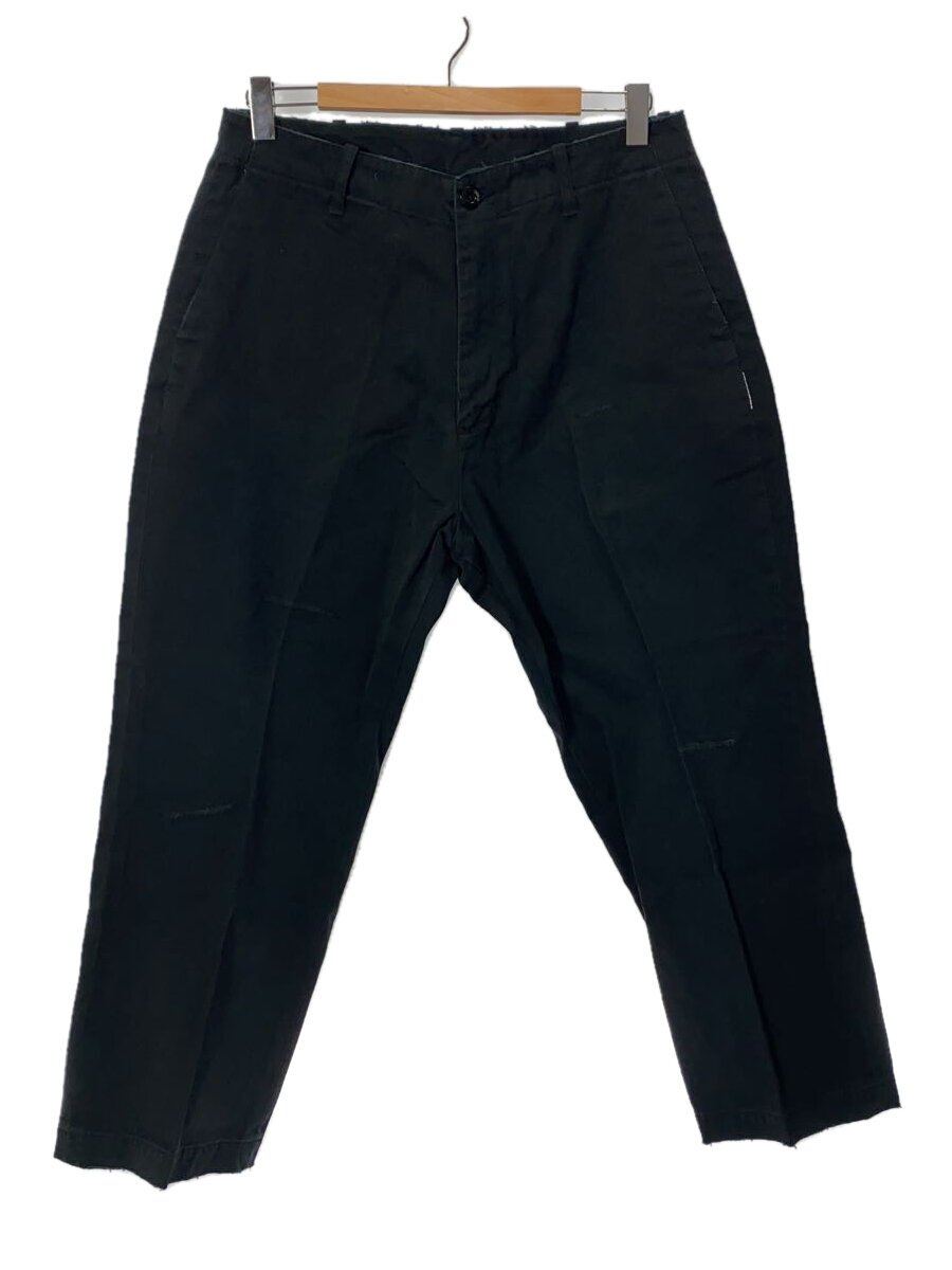 【中古】SEQUEL◆23AW CHINO PANTS TYPE-XF/引っ切り無いズボン下/L/綿織物/BLK【メンズウェア】