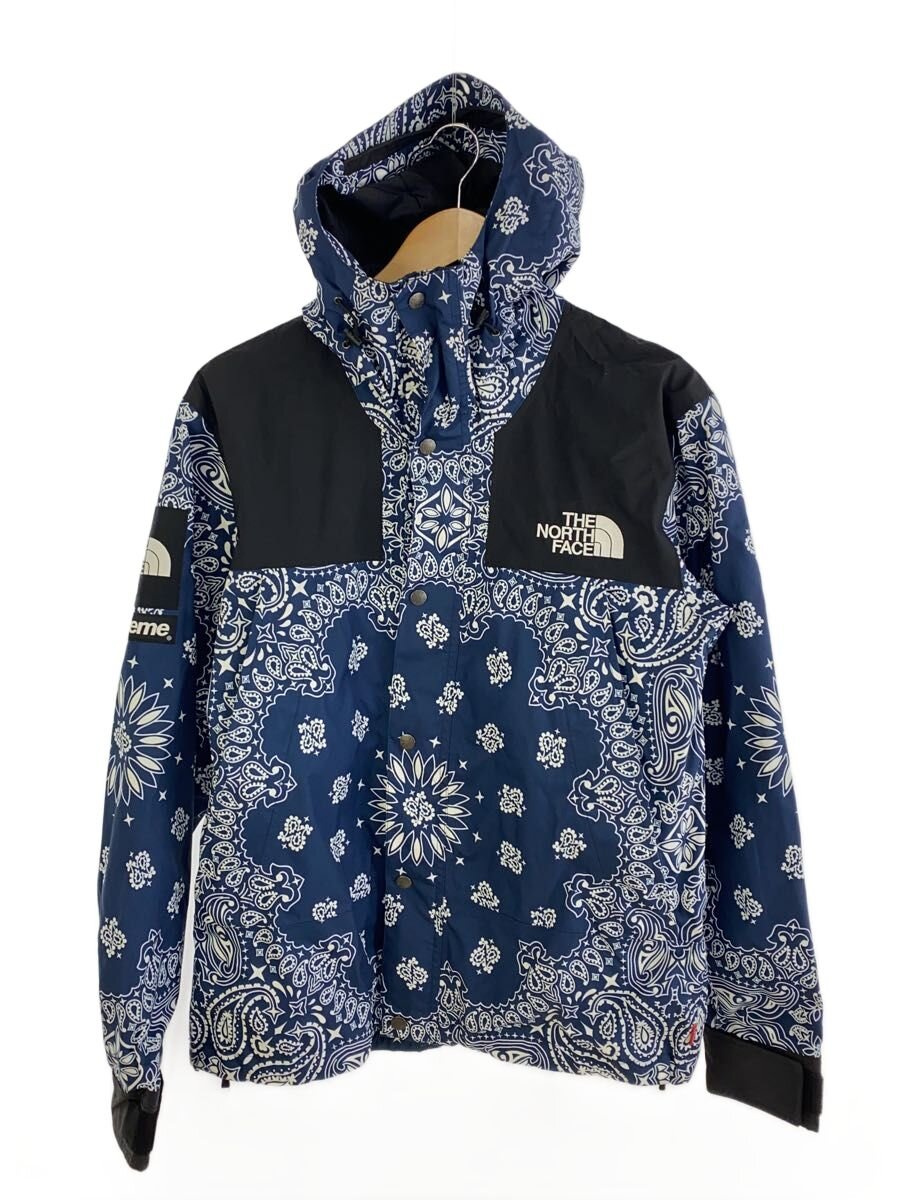 【中古】Supreme◆Bandana Mountain Parka/上衣/M/ポリエステル/NVY/ペーズリー/NP51400I【メンズウェア】