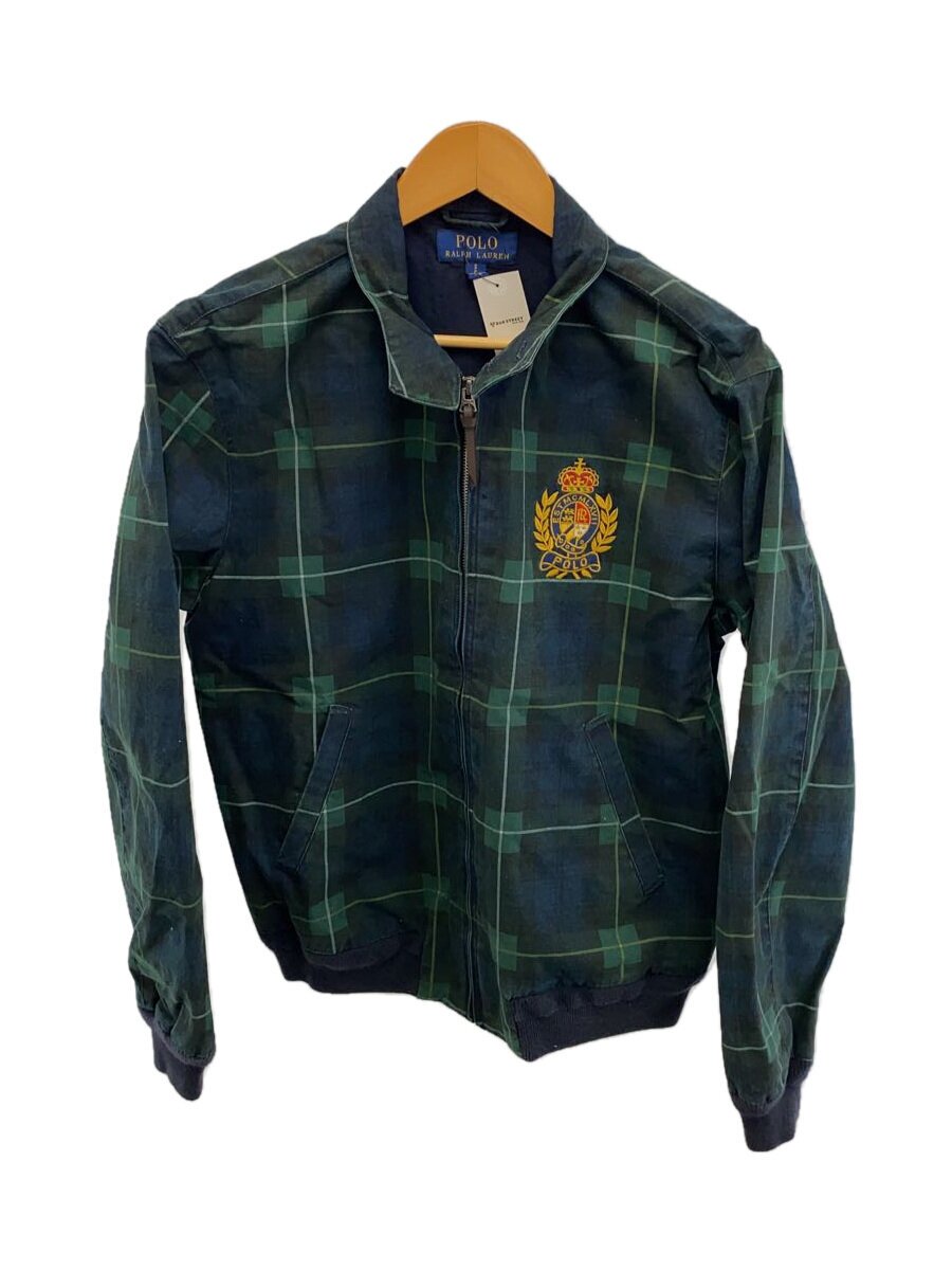 【中古】POLO RALPH LAUREN◆ブルゾン/S/コットン/NVY/チェック【メンズウェア】｜2ｎｄ STREET 店
