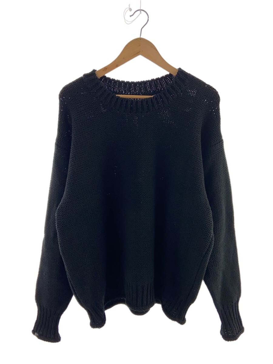 【中古】DELUXE(Deluxe Clothing)◆ニット・セーター(厚手)/L/コットン/BLK【メンズウェア】|2nd STREET 店