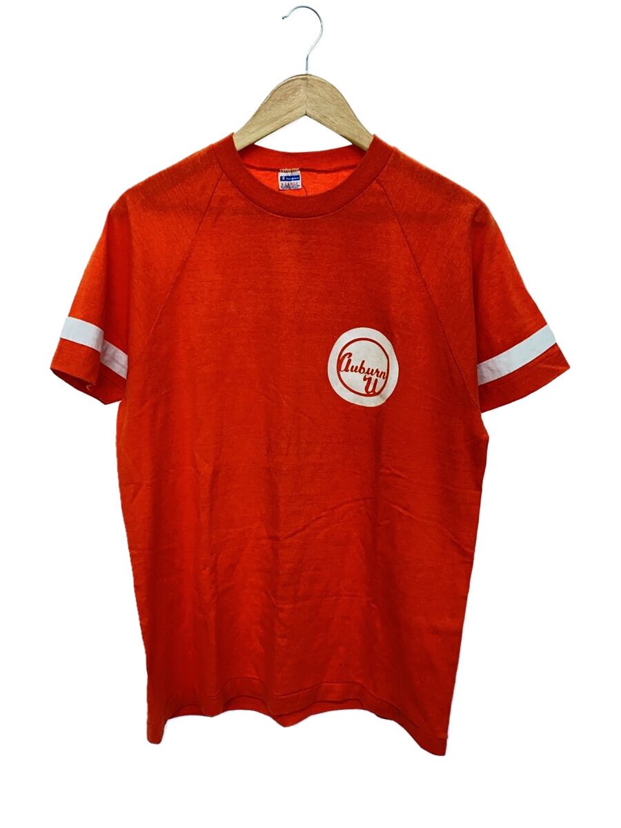【中古】Champion◆プルオーバー/XL/綿織物/ORN/70s/USA製/物質の状態込み【メンズウェア】