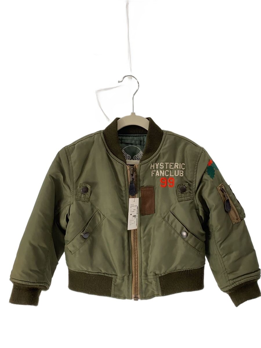 【中古】HYSTERIC GLAMOUR◆ジャケット/100cm/ナイロン/KHK【キッズ】｜2ｎｄ STREET 店