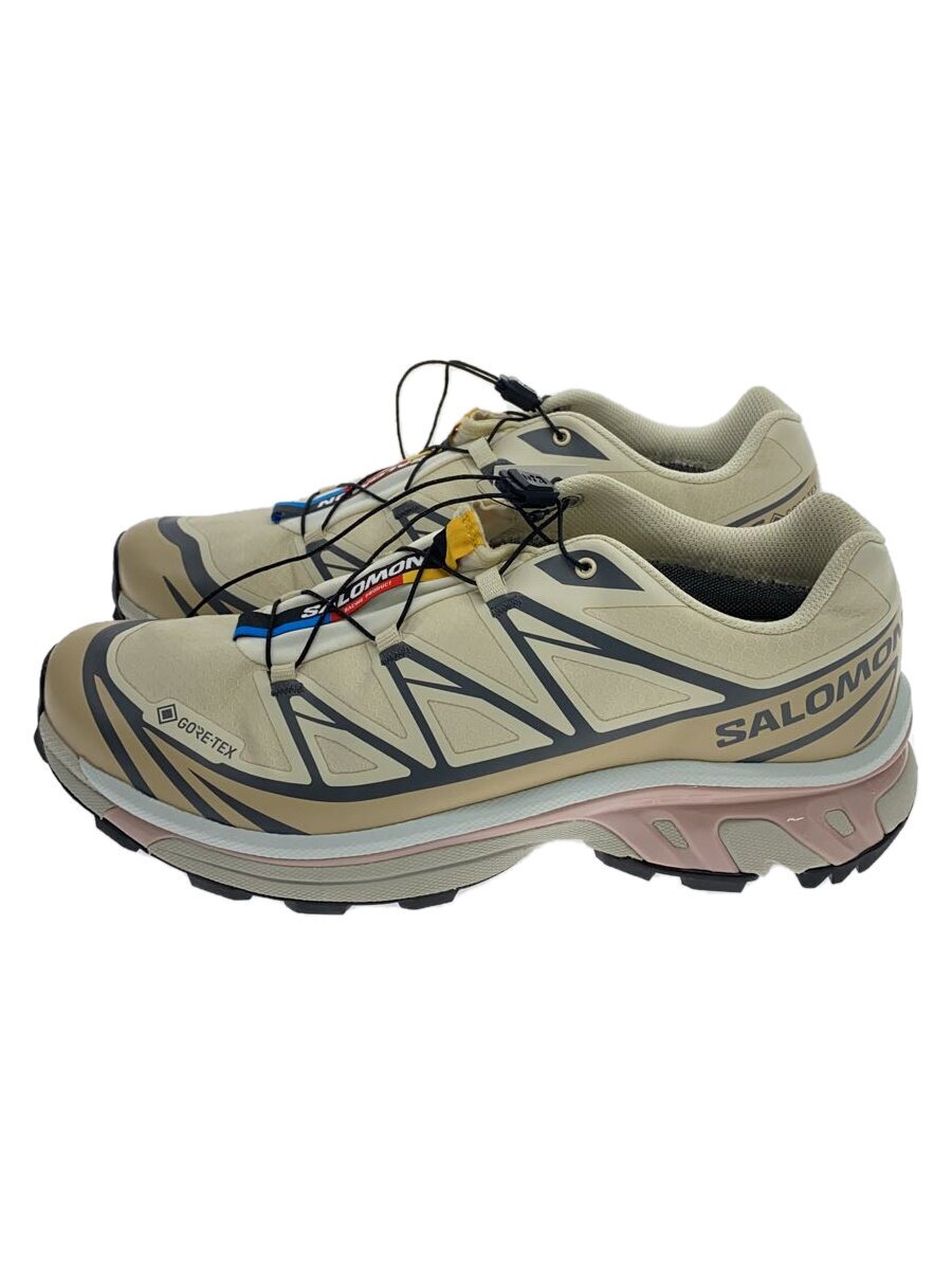 【中古】salomon◆ローカットスニーカー/28珊/皮膚軟化剤/ゴアテックス/475812【シューズ】