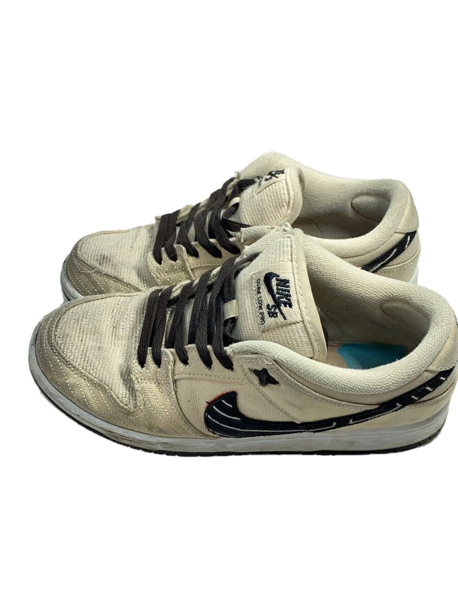 【中古】NIKE SB◆ローカットスニーカー/25.5珊/BEG/帆布/FD2627-200//【シューズ】