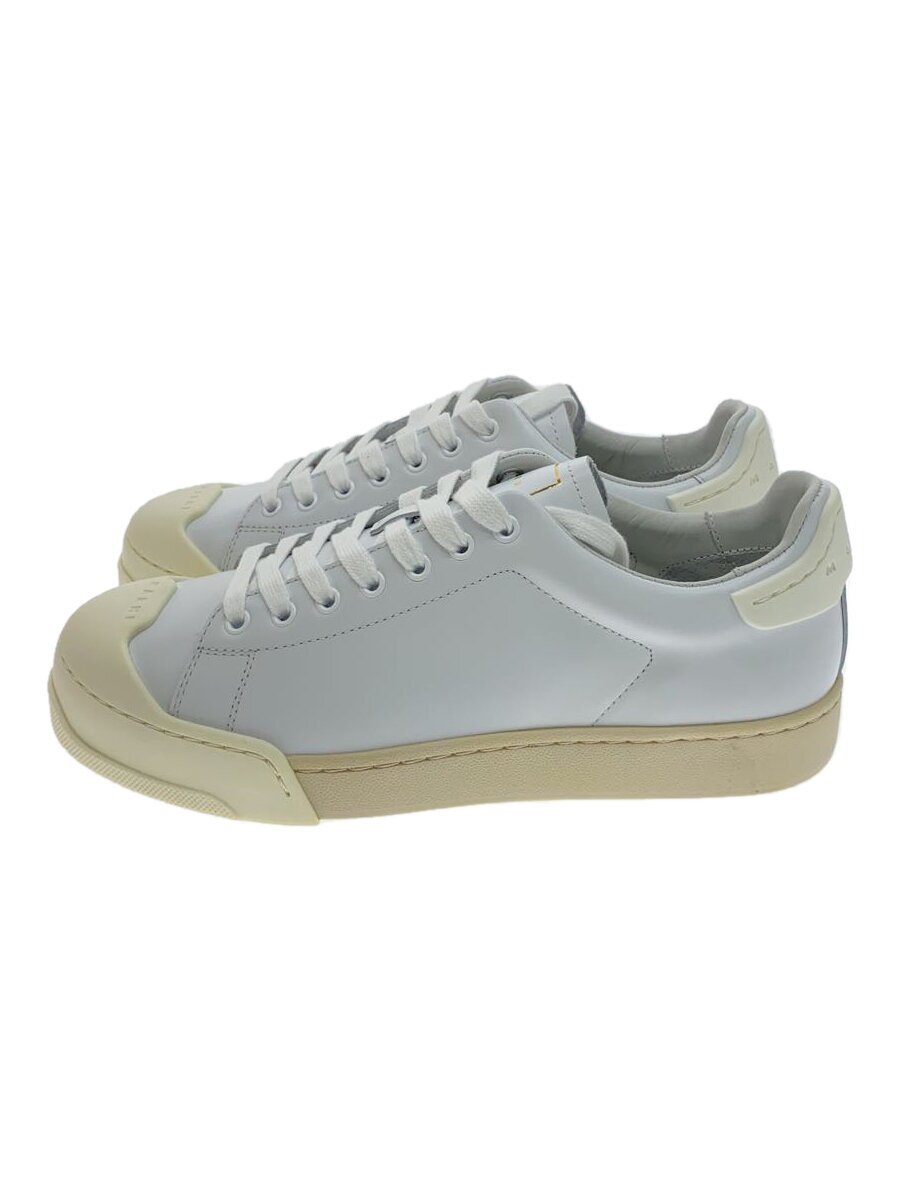 【中古】MARNI◆ローカットスニーカー/26.5珊/白いこと/なめし革/SNZU013401P5249【シューズ】