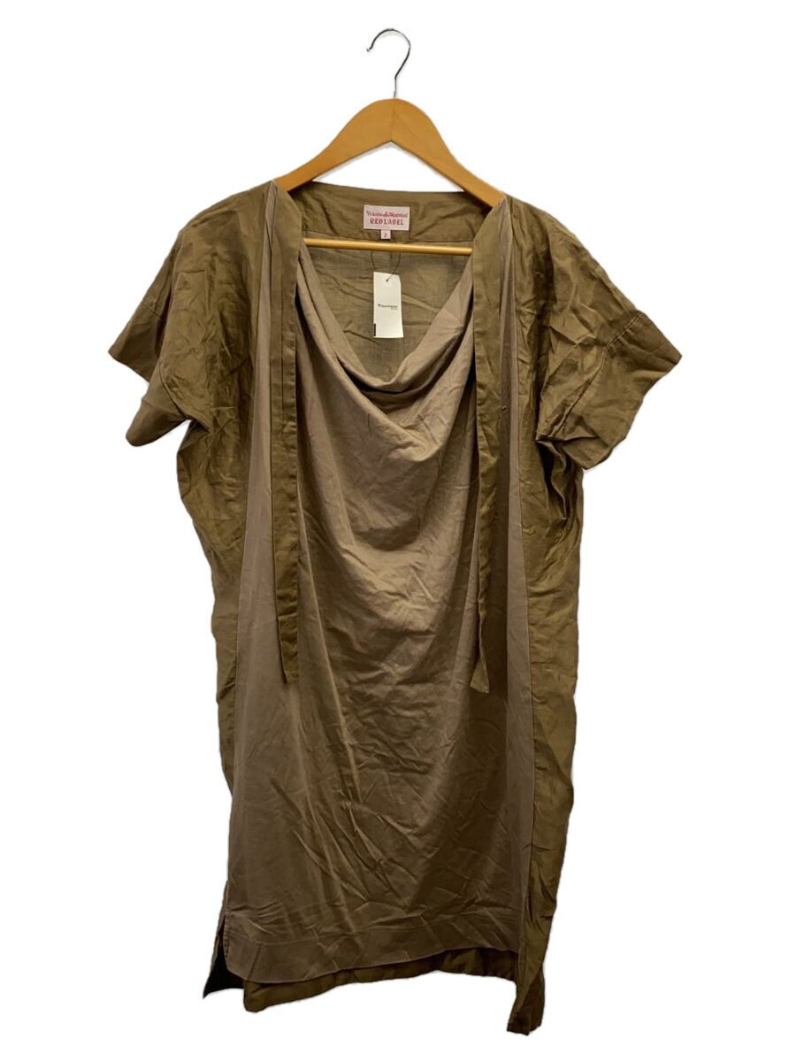 【中古】Vivienne Westwood RED LABEL◆半袖カットソー/2/綿織物/BEG/16-12-832007【レディース御召しもの】