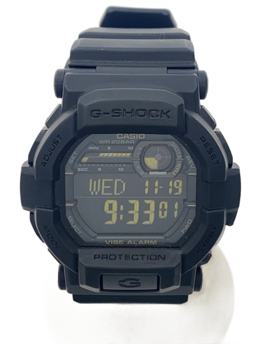 【中古】CASIO◆石英ウオッチ・G-SHOCK/デジタル/BLK【服飾雑貨他】