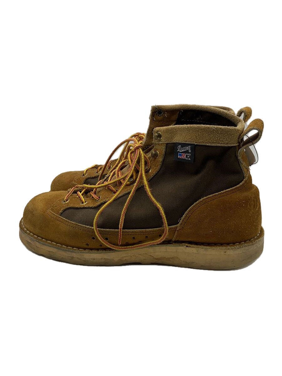 【中古】Danner◆RIVER WALKER/レースアップブーツ/UK8.5/赤銅色/スウェード/39900X/ヨゴレ有【シューズ】