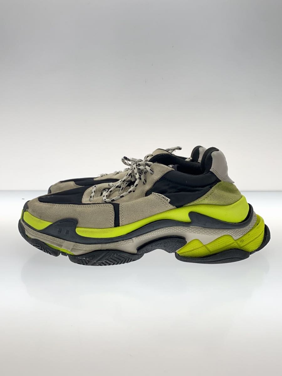 【中古】BALENCIAGA◆Triple S/トリプスエス/ローカットスニーカー/42/BEG/533888【シューズ】
