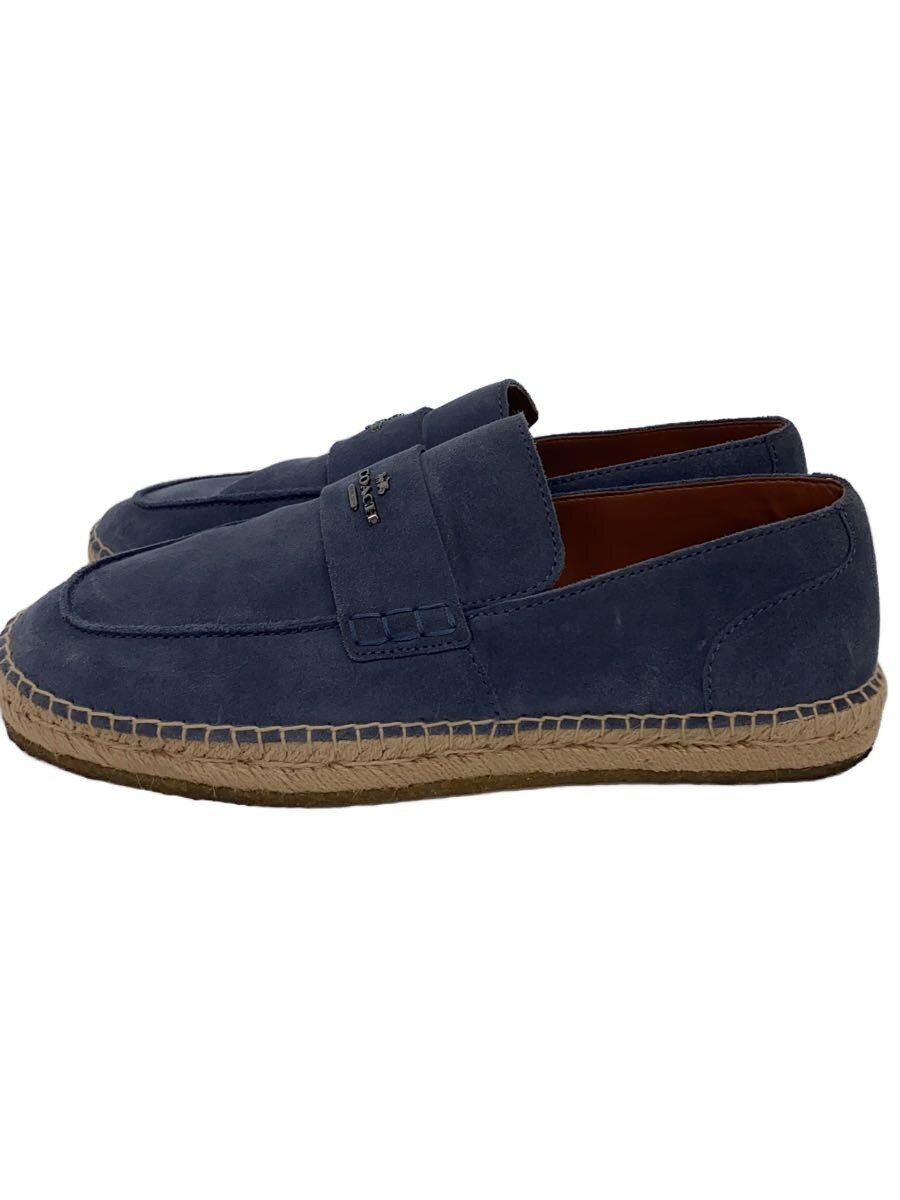 【中古】COACH◆ローファー/26cm/ブルー【シューズ】｜2ｎｄ STREET 店