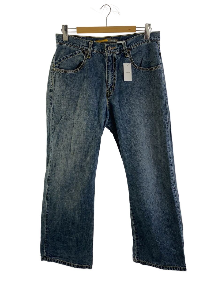 【中古】Levi’s SilverTab◆下つ方/32/ジーンズ/インディゴ/00s/SLOUCHBOOT【メンズウェア】