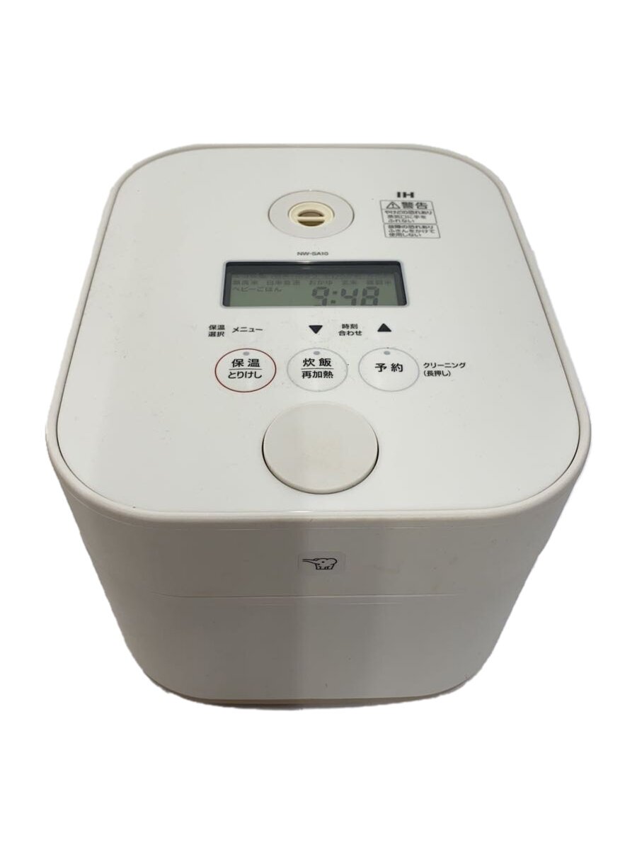 【中古】ZOJIRUSHI◆炊飯器 STAN. NW-SA10-WA [ホワイト]/家電/調理家電【家電・ビジュアル・オーディオ】
