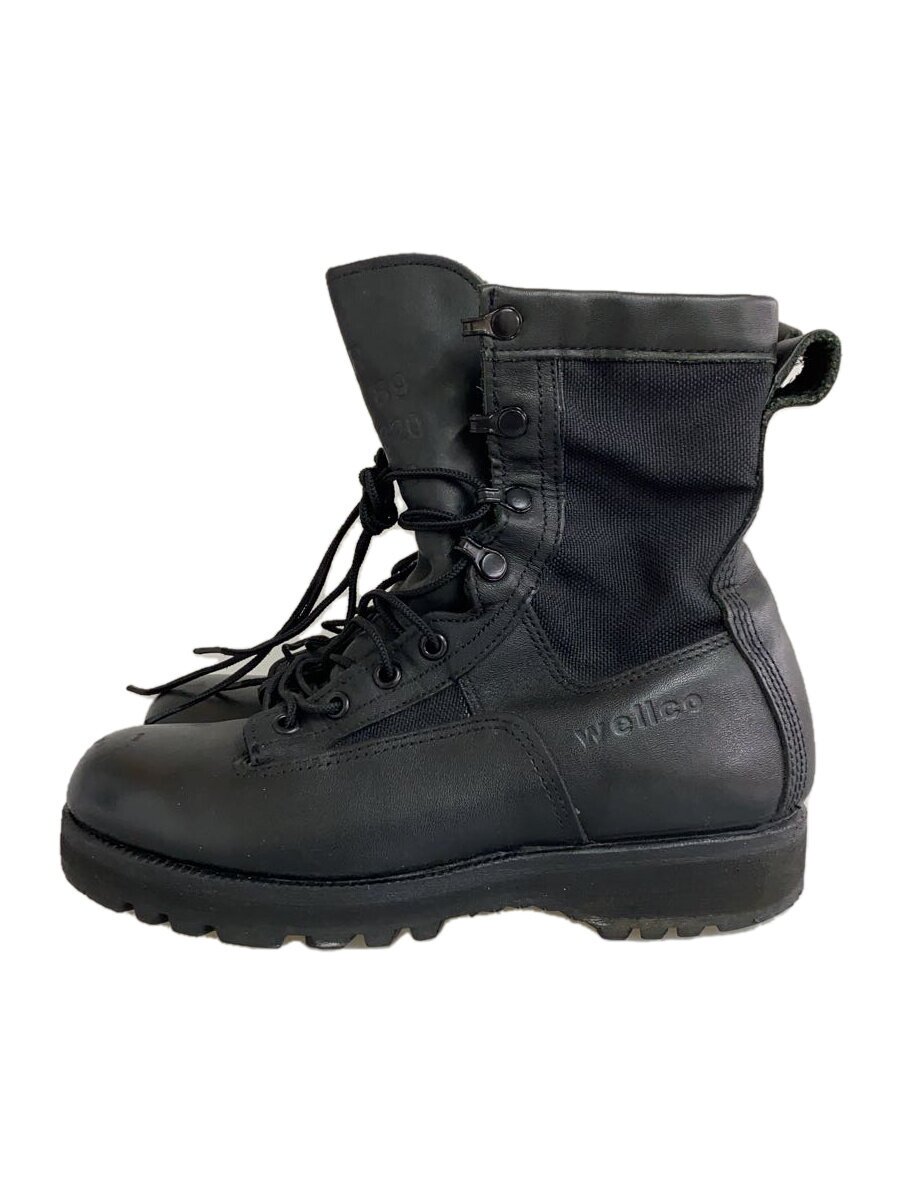 【中古】03-D-0320/65460/wellco/ブーツ/--/BLK【シューズ】