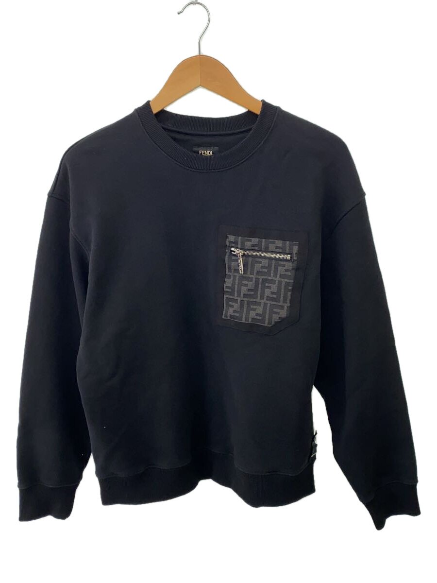 【中古】FENDI◆汗水/S/綿織物/BLK/12CPF-23-899【メンズウェア】