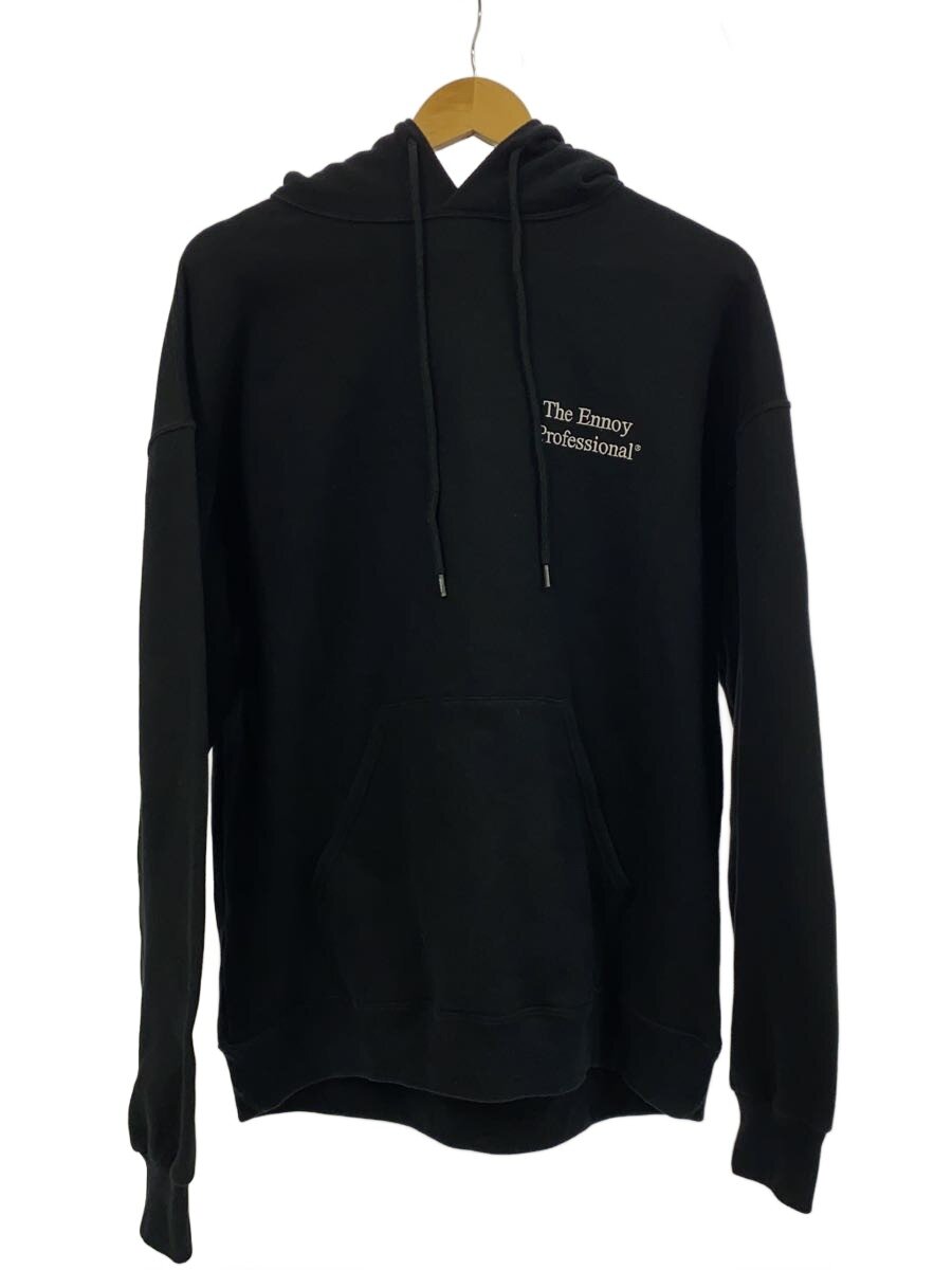 【中古】ENNOY◆パーカー/L/綿織物/黒いこと/SS21BRENCT07NTL【メンズウェア】