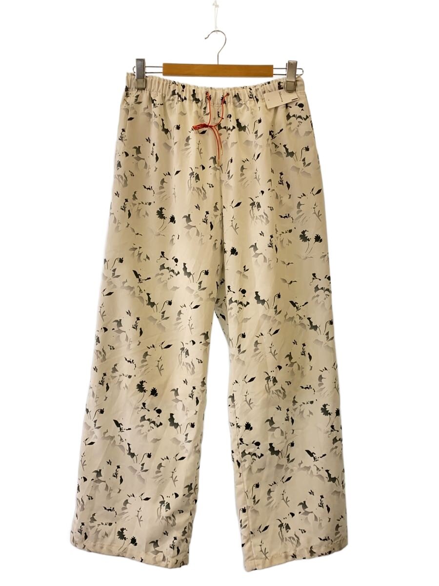 【中古】meagratia◆スラックスズボン下/2/ポリエステル/WHT/23231-0607【メンズウェア】