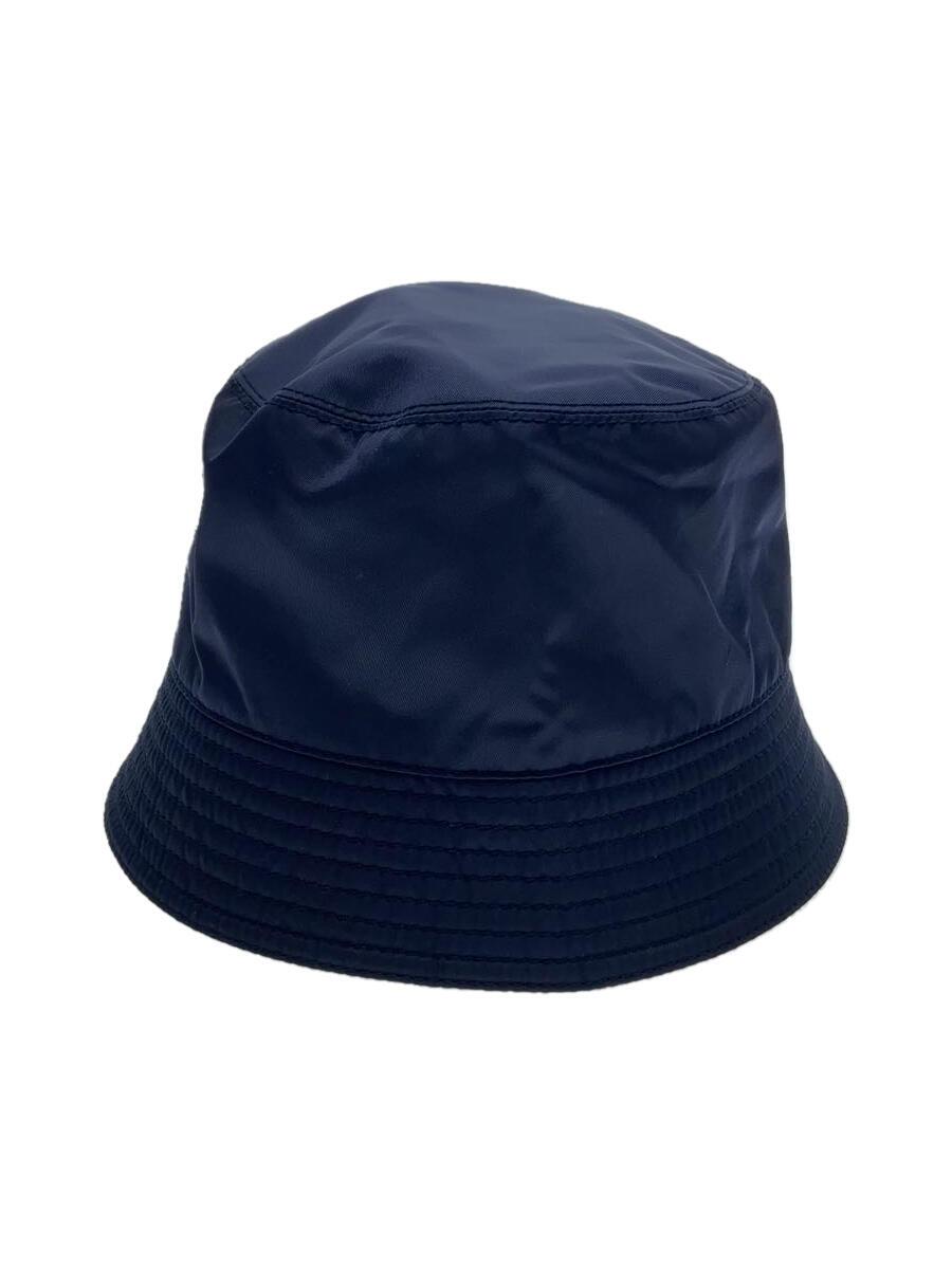 【中古】PRADA◆2022/ロゴタイプ本塁/井戸釣瓶かぶり笠/NVY/メンズ/2hc137【服飾雑貨他】