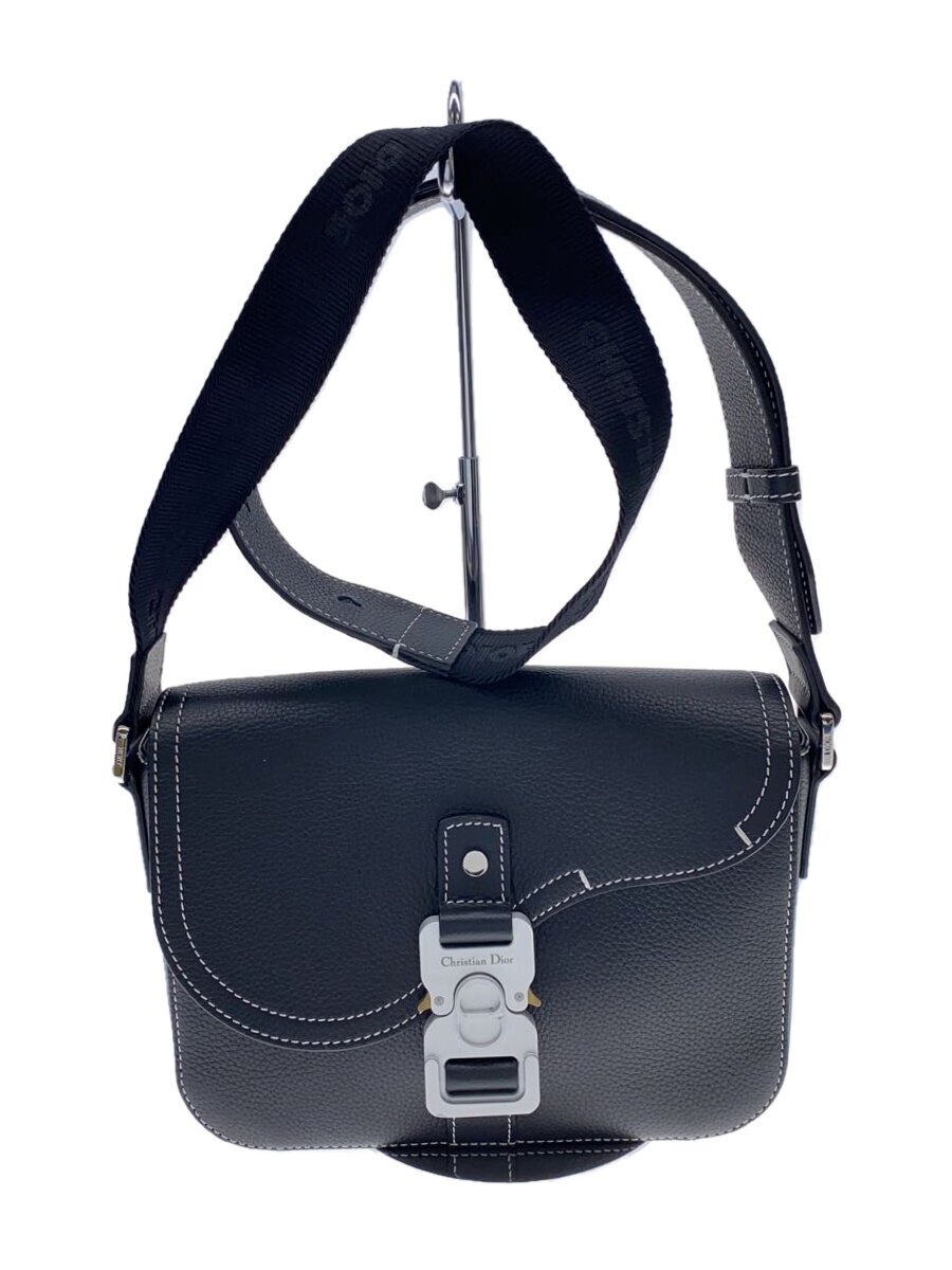 【中古】Christian Dior◆ショルダーバッグ/--/BLK/1ADME162YKK//【御徒面子】
