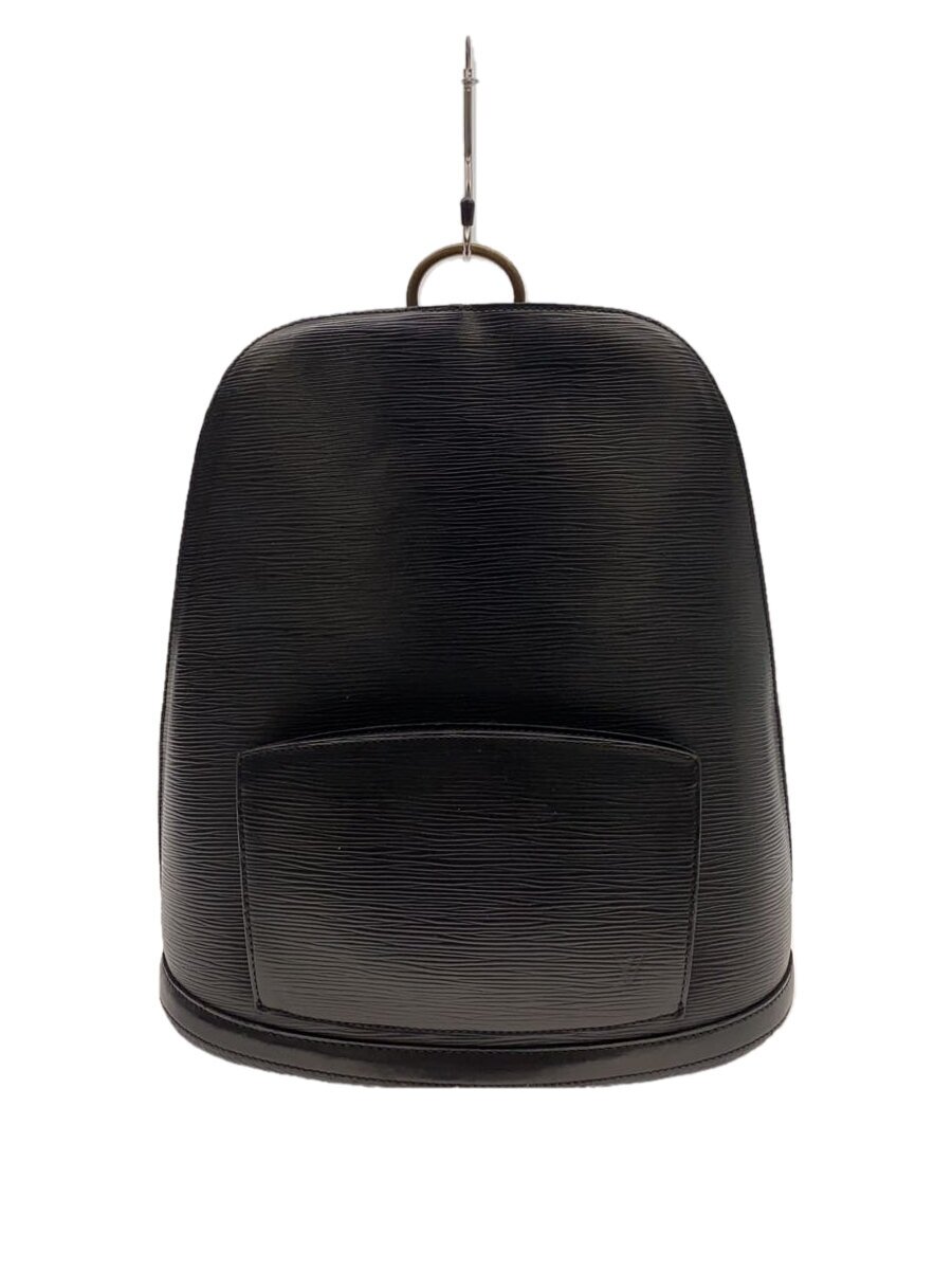 【中古】LOUIS VUITTON◆ゴブラン_エピ/なめし革/BLK/無地【御徒面子】