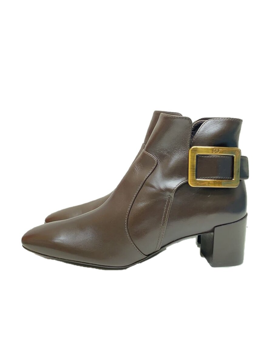 【中古】Roger Vivier◆ブーツ/37.5/BRW【シューズ】
