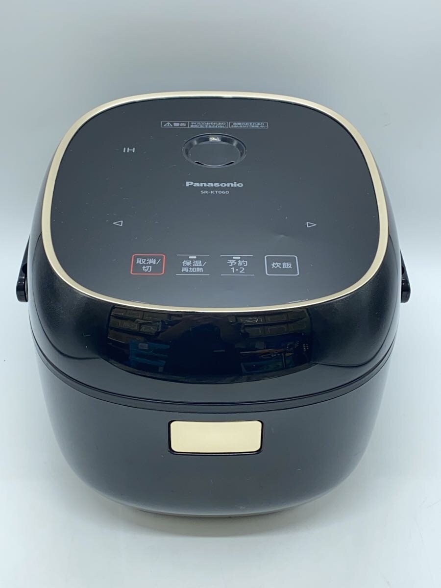【中古】Panasonic◆炊飯器 SR-KT060-K【家電・ビジュアル・オーディオ】