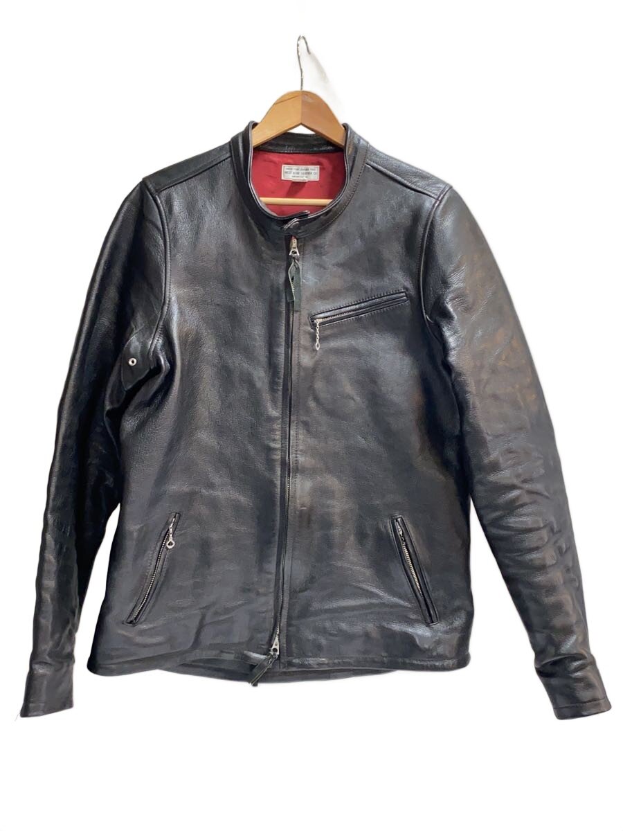 【中古】WEST RIDE◆レザージャケット・ブルゾン/42/山羊革/BLK【メンズウェア】|2nd STREET 店