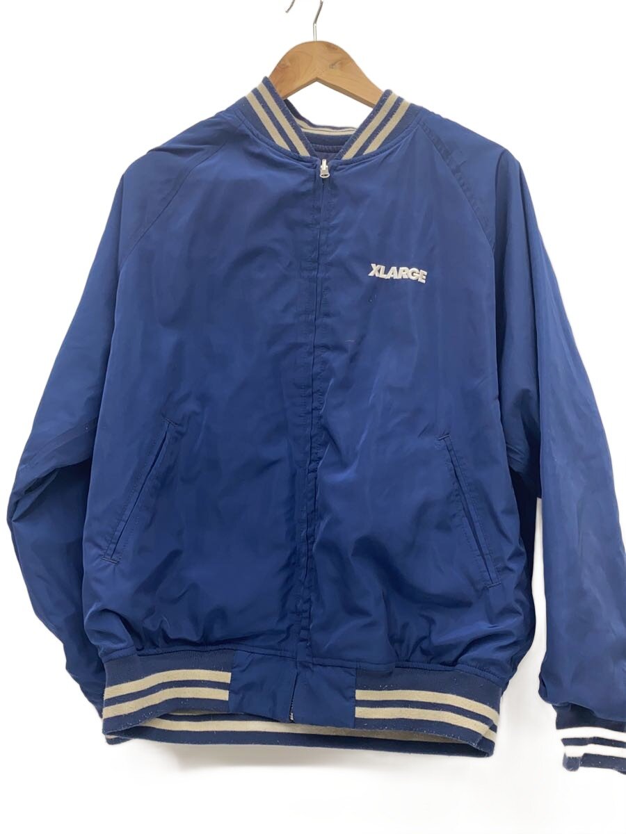【中古】X-LARGE◆スタジャン/M/ポリエステル/BLU/101223021003【メンズウェア】｜2ｎｄ STREET 店