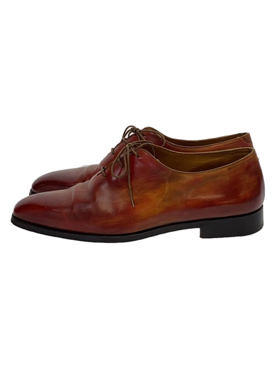 【中古】BERLUTI◆ALESSANDRO/大広間とり捨てる/お召しものシューズ/UK7.5/BRW/なめし革/0349【シューズ】
