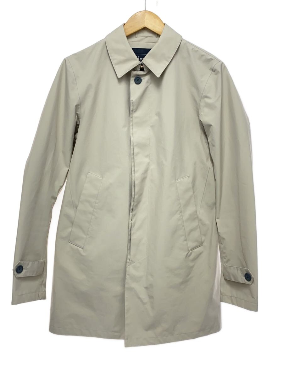 【中古】HERNO◆ステンカラーコート/46/ポリエステル/BEG/無地/IM008UL-11107-1300【メンズウェア】|2nd STREET 店