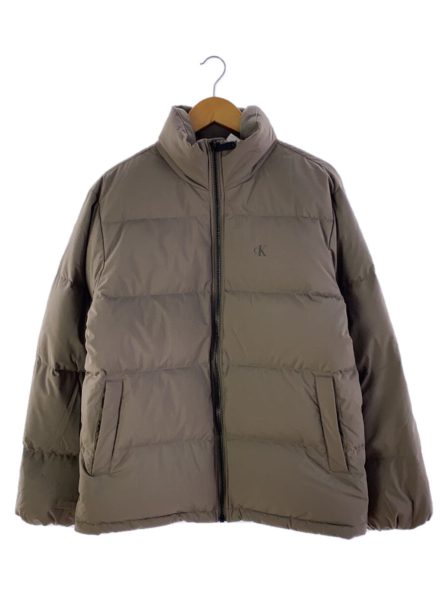 【中古】Calvin Klein Jeans◆ダウンジャケット/M/ポリエステル/BEG//【メンズウェア】｜2ｎｄ STREET 店