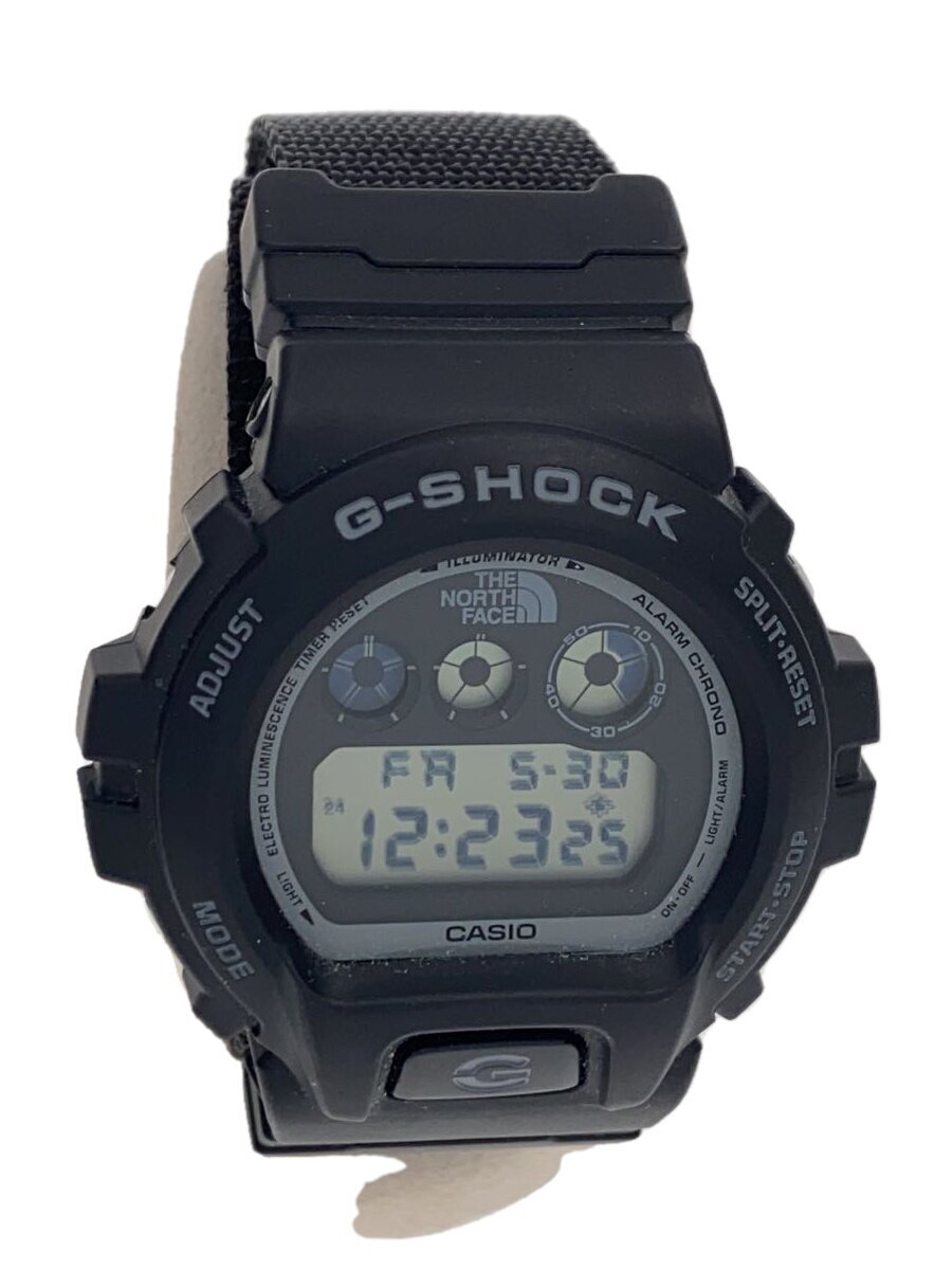 【中古】CASIO◆ウオッチ/デジタル/BLK/BLK/DW-6900NS【服飾雑貨他】
