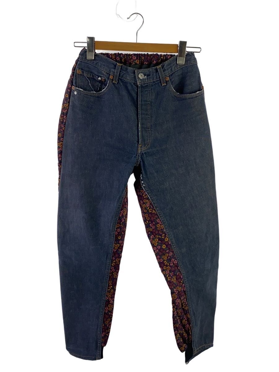 【中古】BLESS◆Padded jeans/Blue Monpe/S/デニム/IDG//【レディースウェア】｜2ｎｄ STREET 店