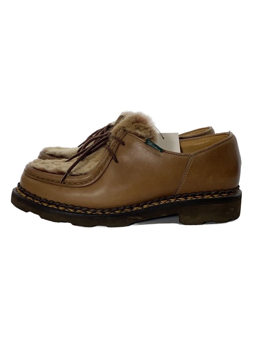 【中古】Paraboot◆MICHAEL LAPIN/GRIFF/チロリアンシューズ/UK4/BRW/なめし革/130472【シューズ】