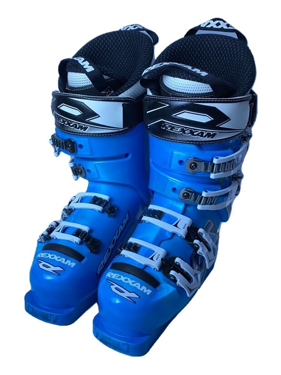 【中古】REXXAM◆スキーブーツ/23cm/BLU//【スポーツ】