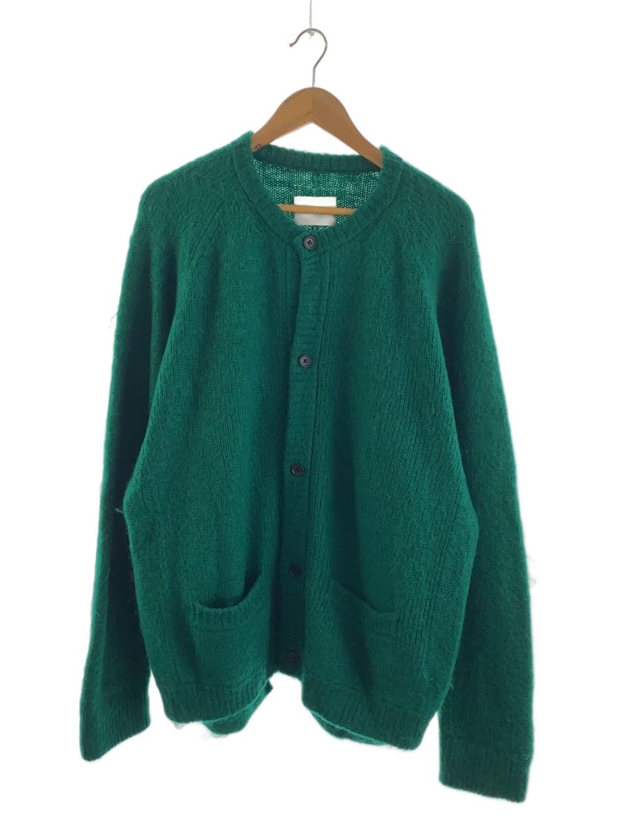 【中古】stein◆モヘヤ混合/カーディガン(厚手)/S/ウール/GRN/無地/ST.445【メンズウェア】｜2ｎｄ STREET 店