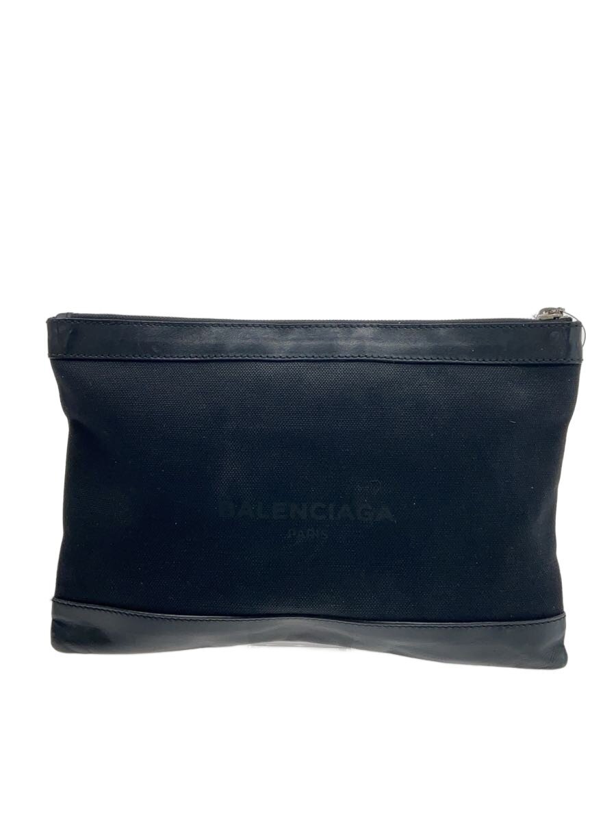 【中古】BALENCIAGA◆セカンドバッグ/キャンバス/BLK/373834・1000・B・538735【バッグ】|2nd STREET 店