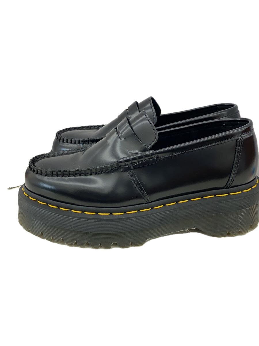 【中古】Dr.Martens◆置き目毛皮/PENTON QUAD/UK5/BLK/なめし革【シューズ】