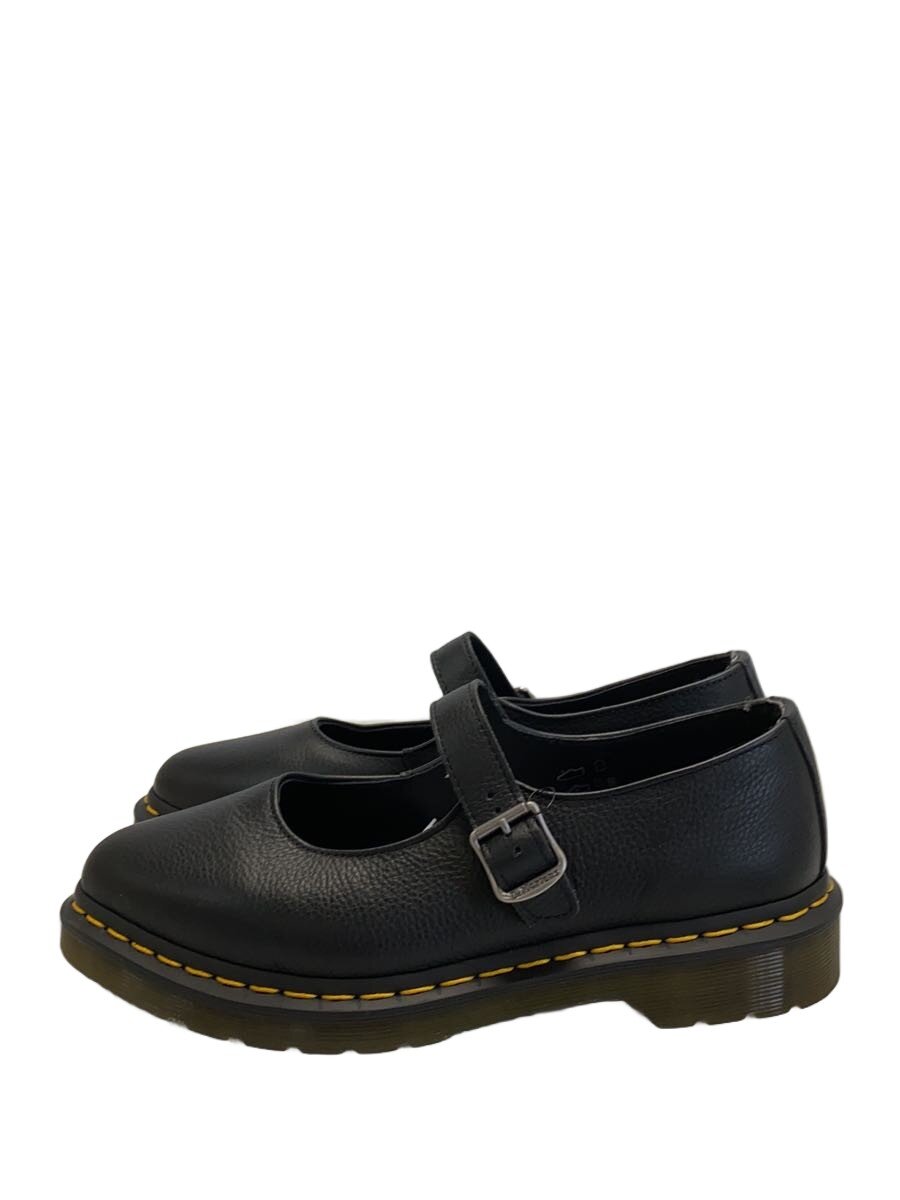 【中古】Dr.Martens◆シューズ/39/BLK/なめし革/ELPHE MJ/黒いこと/黒【シューズ】