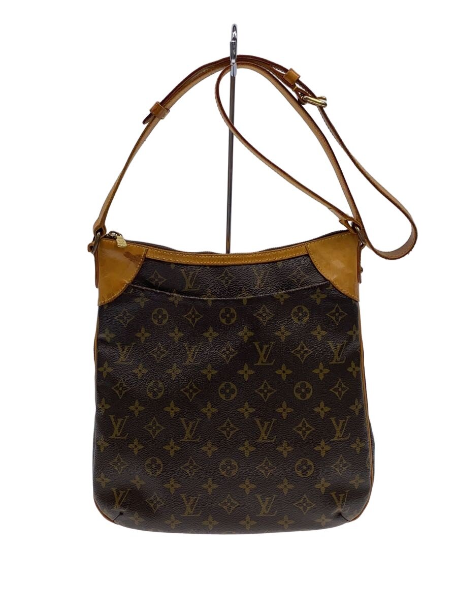 【中古】LOUIS VUITTON◆オデオンPM_モノグラム・帆布/PVC/BRW//【御徒面子】