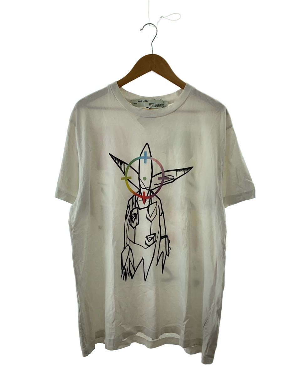 【中古】OFF-WHITE◆20SS/&times;FUTURA/Tシャツ/S/コットン/WHT/プリント/OMAA038S20185050【メンズウェア】｜2ｎｄ STREET 店