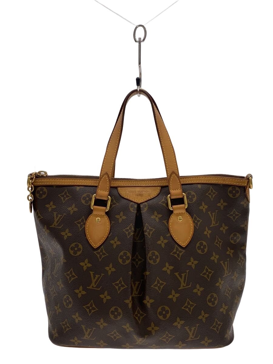 【中古】LOUIS VUITTON◆パレルモPM_モノグラム・キャンバス/PVC/BRW【バッグ】｜2ｎｄ STREET 店