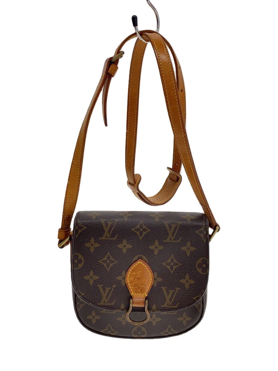 【中古】LOUIS VUITTON◆サンクルーPM_モノグラム・キャンバス/PVC/BRW【バッグ】｜2ｎｄ STREET 店